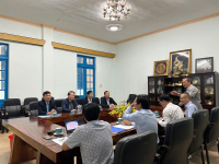 Trường Đại học Hàng Hải Việt Nam đến thăm và làm việc tại Trường Đại học Nha Trang: Trao đổi cơ hội hợp tác đào tạo trình độ thạc sĩ!