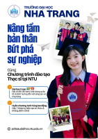 THÔNG TIN TUYỂN SINH CHƯƠNG TRÌNH THẠC SĨ 2026