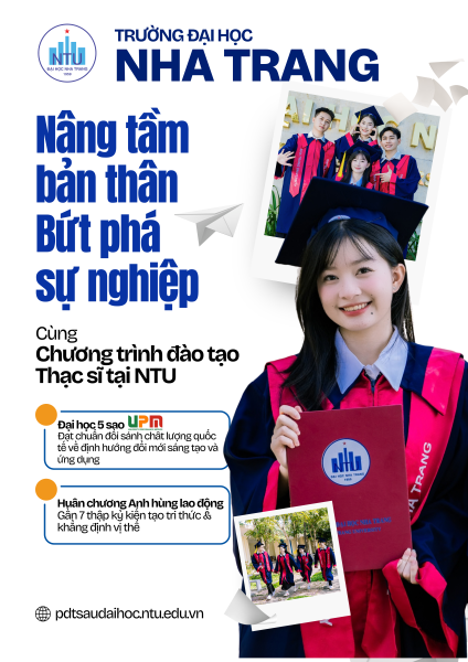 THÔNG TIN TUYỂN SINH CHƯƠNG TRÌNH THẠC SĨ 2026